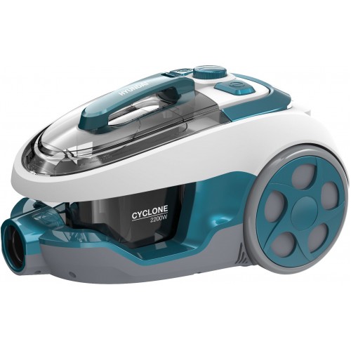 Пылесос Hyundai HYV-C3500 (белый/бирюзовый) 1
