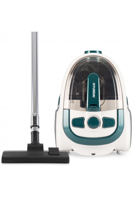 Пылесос Hyundai HYV-C3500 (белый/бирюзовый) 4