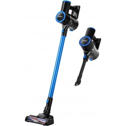 Вертикальный пылесос Kitfort КТ-5279 (черный/синий)