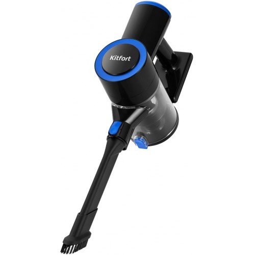 Вертикальный пылесос Kitfort КТ-5279 (черный/синий) 2