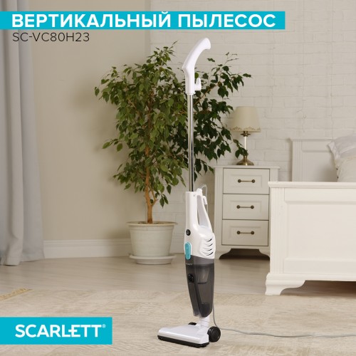 Вертикальный пылесос Scarlett SC-VC80H23 (белый/черный) 9