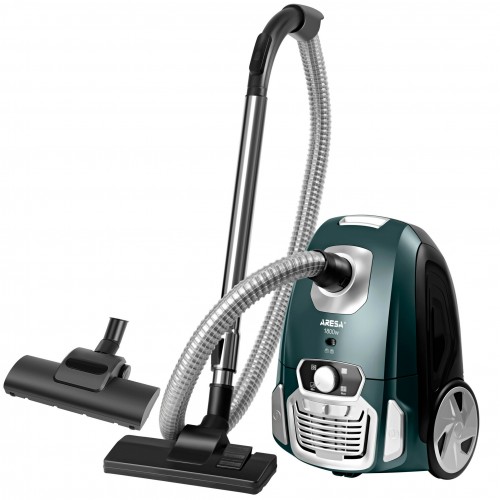 Пылесос ARESA AR-2403 (черный/зеленый) 