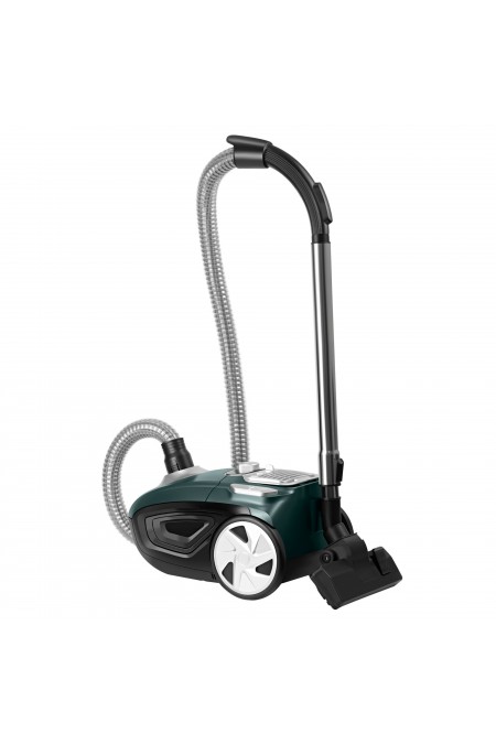 Пылесос Aresa AR-2403 (черный/зеленый) 1
