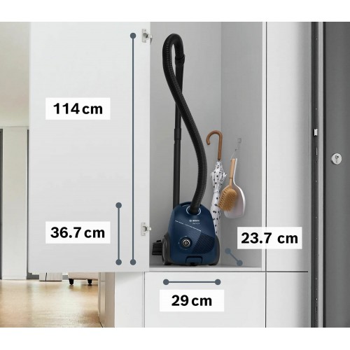 Пылесос Bosch BGLS2BU2 (синий) 7