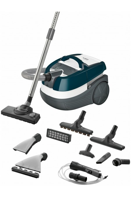 Пылесос Bosch BWD41720 (серый/зеленый) 