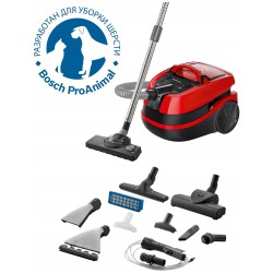 Пылесос Bosch BWD421PET (красный)