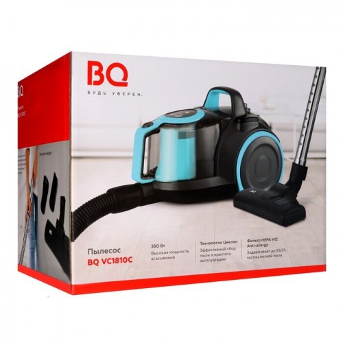 Пылесос BQ VC1810C (черный/голубой) 2