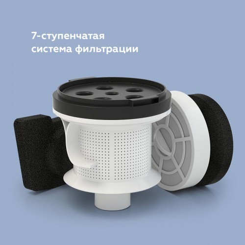 Пылесос BQ VC2024MC (голубой/серый) 3