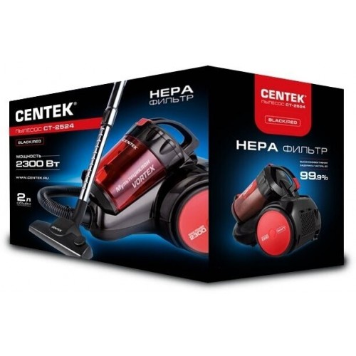 Пылесос Centek CT-2524 (черный/красный) 7