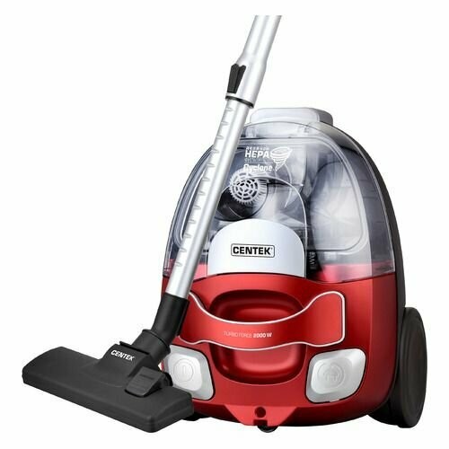 Пылесос Centek CT-2535 (черный/красный) 8