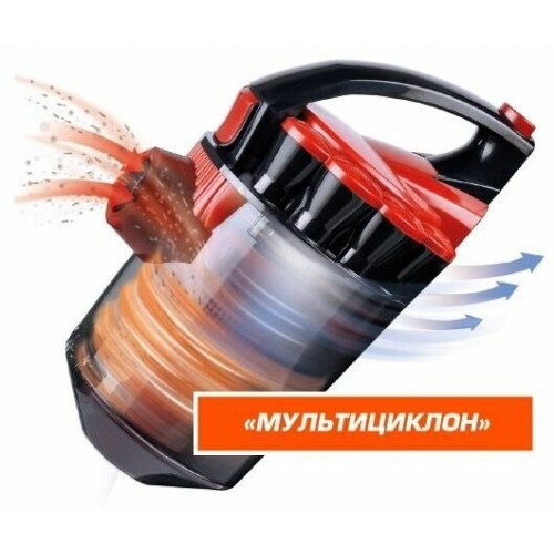 Пылесос Centek СТ-2531 (черный/красный) 7