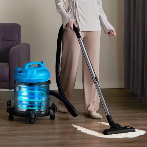 Пылесос Deerma TJ151W (синий/серебристый) 4