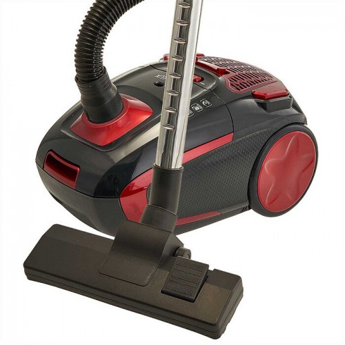 Пылесос Delta DL-0848 (черный/красный) 