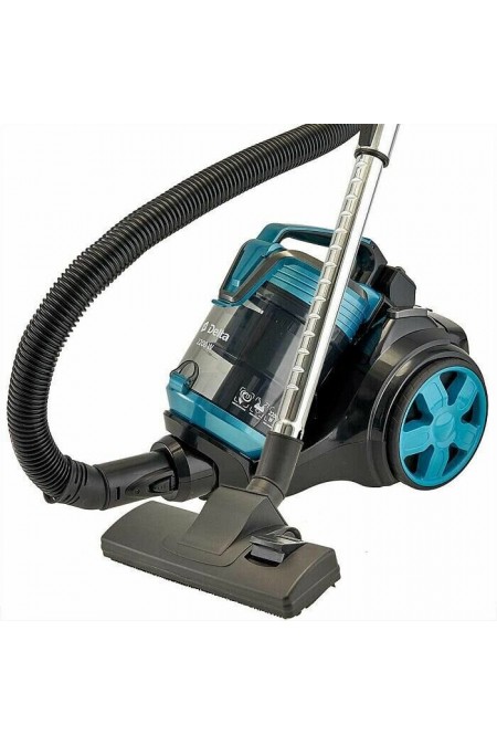 Пылесос Delta DL-0852 (черный/бирюзовый) 