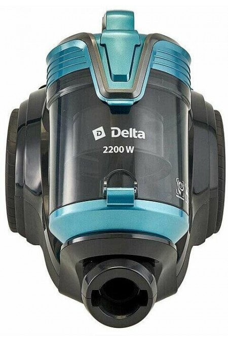 Пылесос Delta DL-0852 (черный/бирюзовый) 2