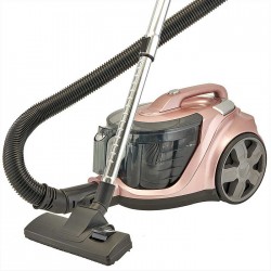 Пылесос Delta DL-0853 (бежевый/розовый)