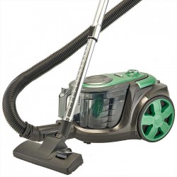 Пылесос Delta DL-0854 (черный/зеленый)