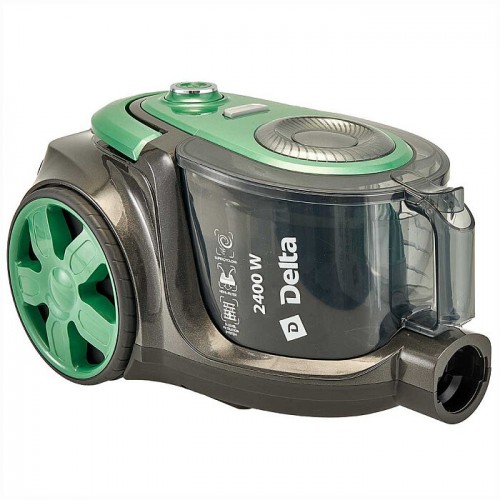 Пылесос Delta DL-0854 (черный/зеленый) 3