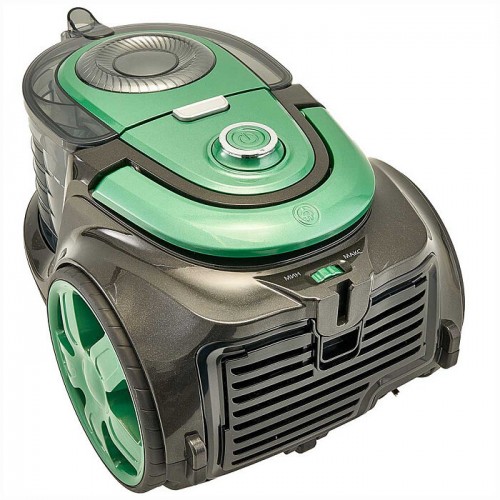 Пылесос Delta DL-0854 (черный/зеленый) 4