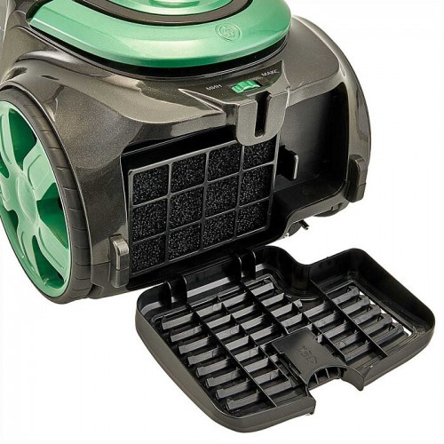 Пылесос Delta DL-0854 (черный/зеленый) 5
