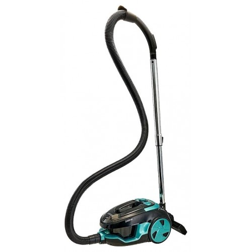 Пылесос DELTA LUX DE-3501 Супер-циклон (черный/бирюзовый) 