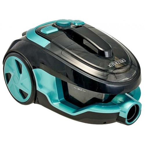Пылесос DELTA LUX DE-3501 Супер-циклон (черный/бирюзовый) 2