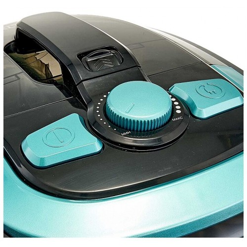 Пылесос DELTA LUX DE-3501 Супер-циклон (черный/бирюзовый) 3