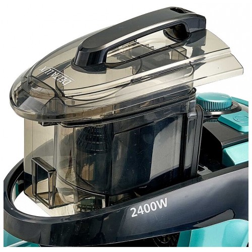 Пылесос DELTA LUX DE-3501 Супер-циклон (черный/бирюзовый) 6