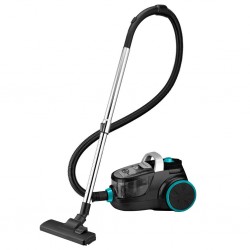 Пылесос Delta LUX DL-0836 (черный/бирюзовый)