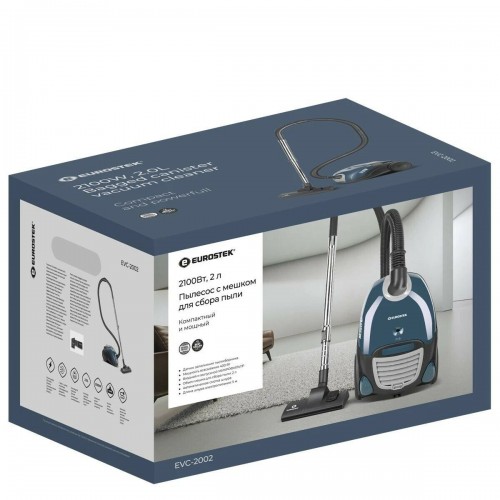 Пылесос Eurostek EVC-2002 (индиго) 2