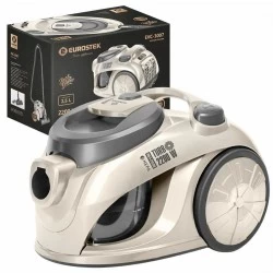 Пылесос EUROSTEK EVC-3007 (серебристый/бежевый)