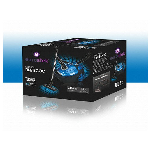 Пылесос Eurostek EVC-3511 (синий) 9