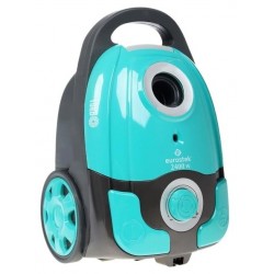 Пылесос EUROSTEK EVC-3512 (черный/зеленый)