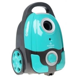 Пылесос EUROSTEK EVC-3512 (черный/зеленый)