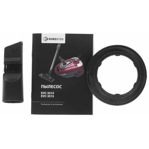 Пылесос Eurostek EVC-3514 (черный/красный) 5
