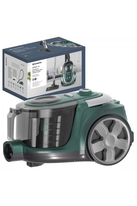 Пылесос Eurostek EVC-4512 (зеленый) 
