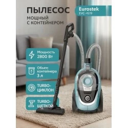 Пылесос Eurostek EVC-4519 (бирюзовый)