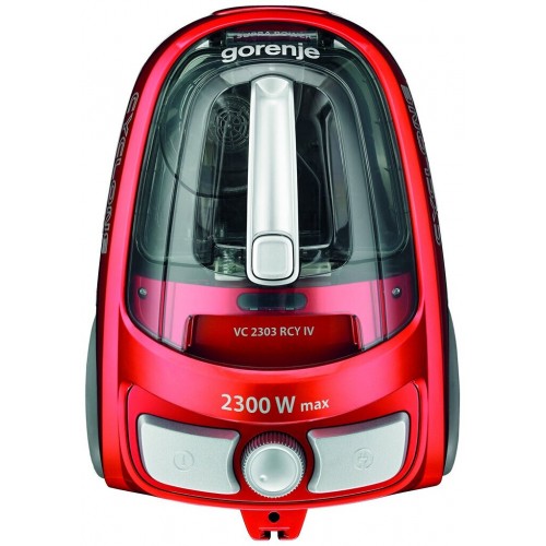 Пылесос Gorenje VC 2303 RCY IV (серый/красный) 