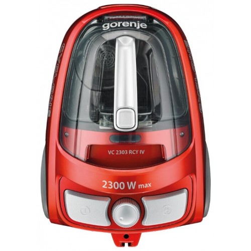 Пылесос Gorenje VC 2303 RCY IV (серый/красный) 4