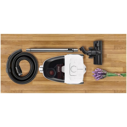 Пылесос Gorenje VC2101GALWCY (белый/черный) 7