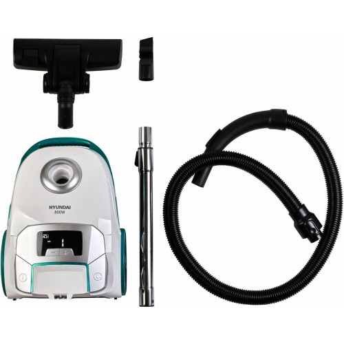 Пылесос Hyundai HYV-B4050 (белый/бирюзовый) 9