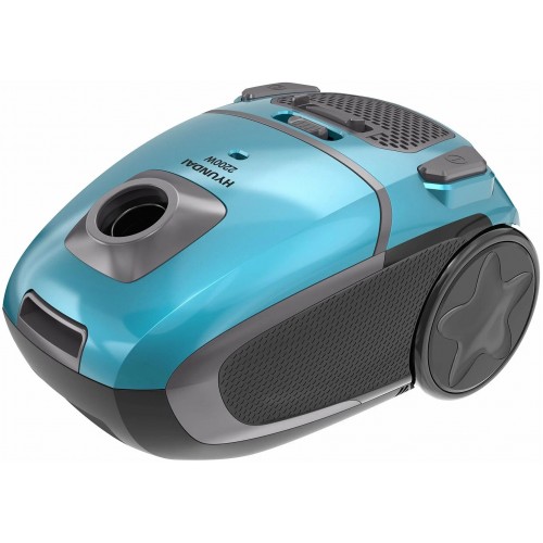 Пылесос Hyundai HYV-B4990 (бирюзовый/черный) 1