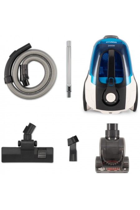 Пылесос Hyundai HYV-C3377 (белый/синий) 7