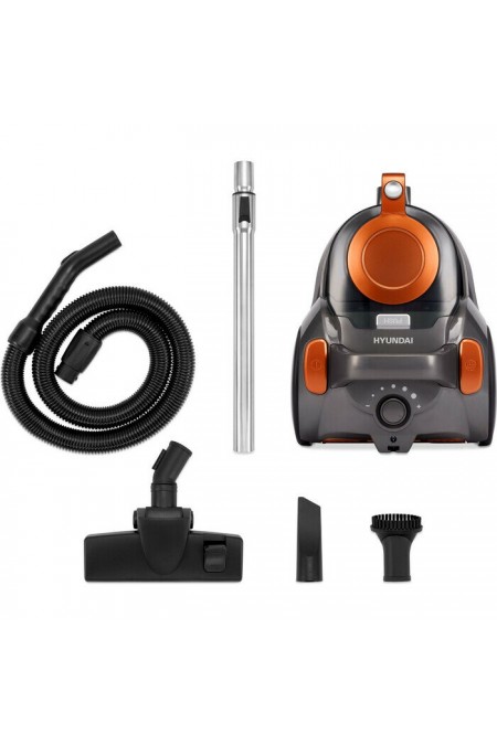 Пылесос Hyundai HYV-C5450 (черный/оранжевый) 5
