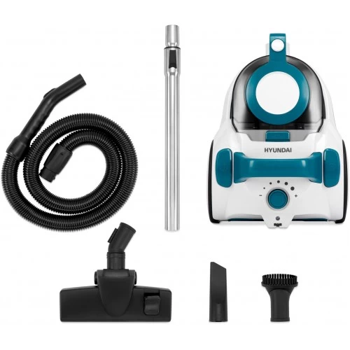 Пылесос Hyundai HYV-C5460 (белый/бирюзовый) 7