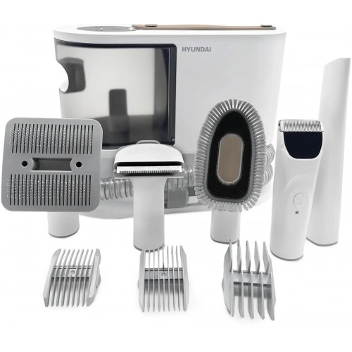 Пылесос Hyundai HYV-PETPRO1 (белый/коричневый) 1