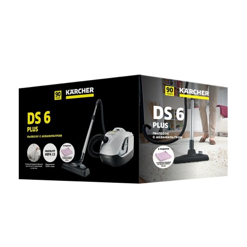 Пылесос Karcher DS 6 Plus Anniversary Edition (8.441-400.0) (белый/черный) 1