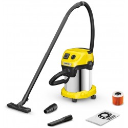 Пылесос Karcher WD 3 P S V-17/4/20 (1.628-190.0) (желтый/черный)