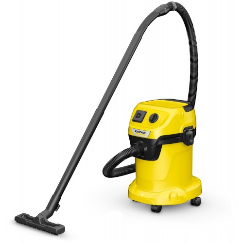 Пылесос Karcher WD 3 P V-17/4/20 1 (1.628-170.0) (желтый) 