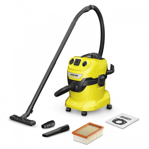 Пылесос Karcher WD 4 P V-20/5/22 (1.628-270.0) (желтый) 